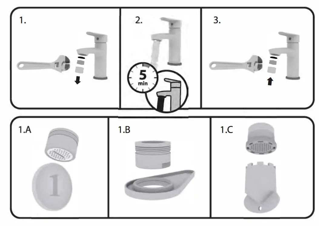 AQUATRIMO Mixer Taps-Basic technical5