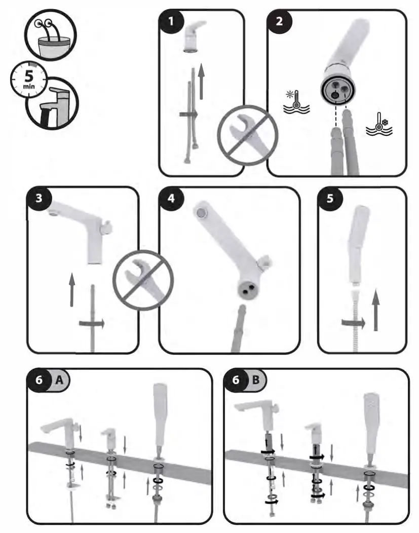 AQUATRIMO Mixer Taps-CLEANING12