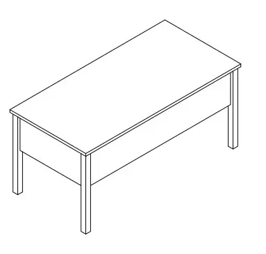 JAXPETY HG61R0934 Lift-up Top Rustic Grey Coffee Table Product