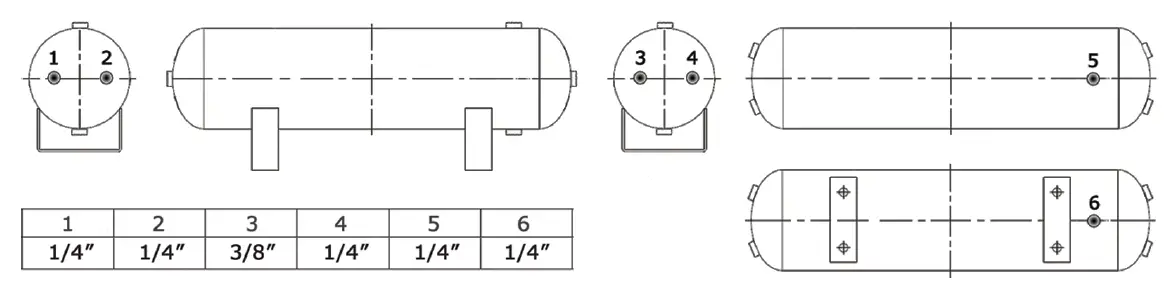 Vixen-VXO4830AB-Quad-Trumpet-Train-Air-Horn-FIG-4