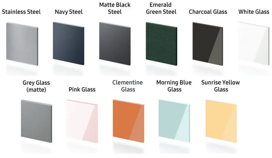 SAMSUNG RF23BB8900ACAC 4 Door French Door Counter Depth Refrigerator - Panel Colour Selection