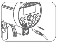 Godox MS200V Compact Studio Flash - Snoot etc 1