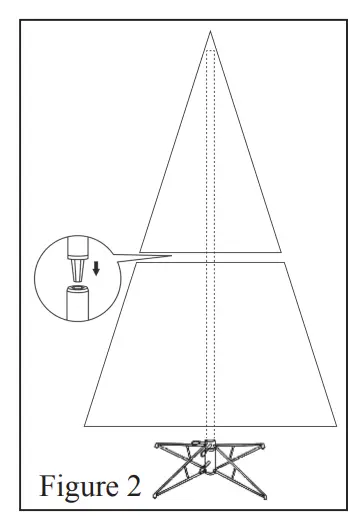 COSTWAY CM23531 Flocked Christmas Tree - part a