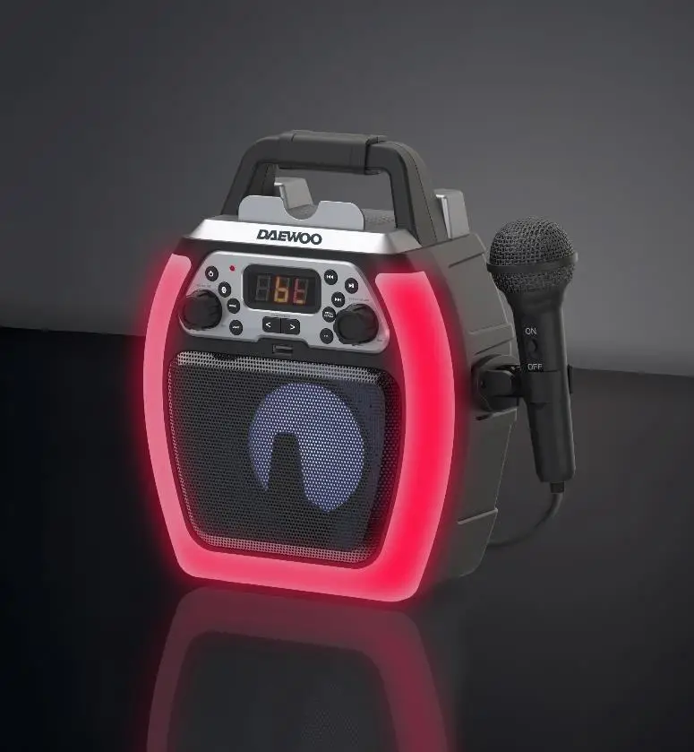 DAEWOO AVS1493GE Bluetooth Compact Karaoke Machine1