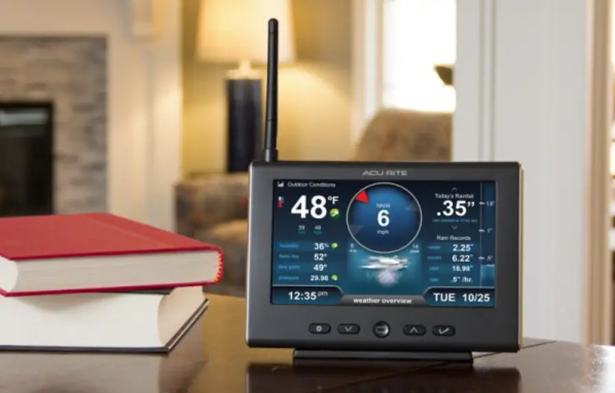 Acu-rite High Resolution Weather Station Display 06088 Instruction Manual