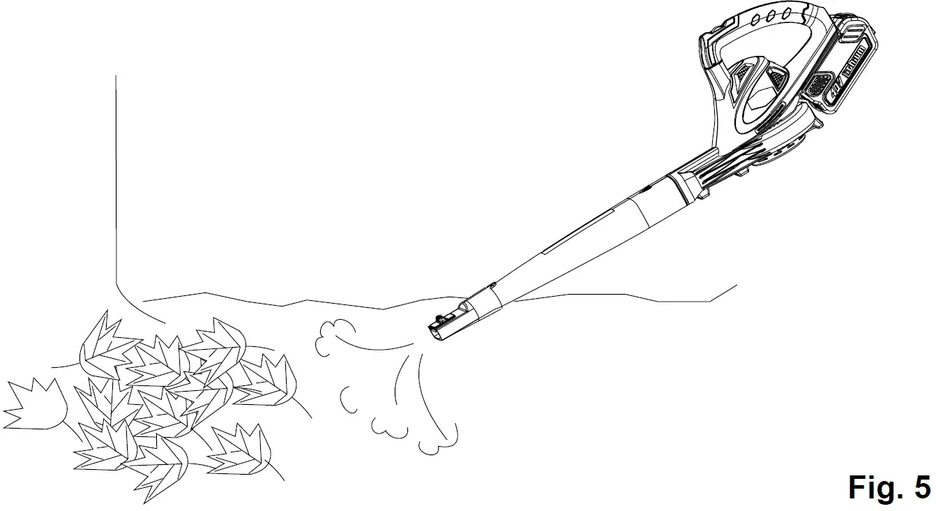 greenworks 40V Lithium-ion Cordless Blower 24252 know your blower 4