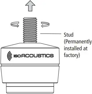 Installation of IsoAcoustics
