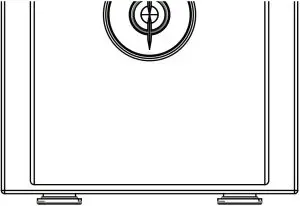 The Synchrony B600 are equipped with custom isolators from IsoAcoustics which are integrated into the base of each speaker.