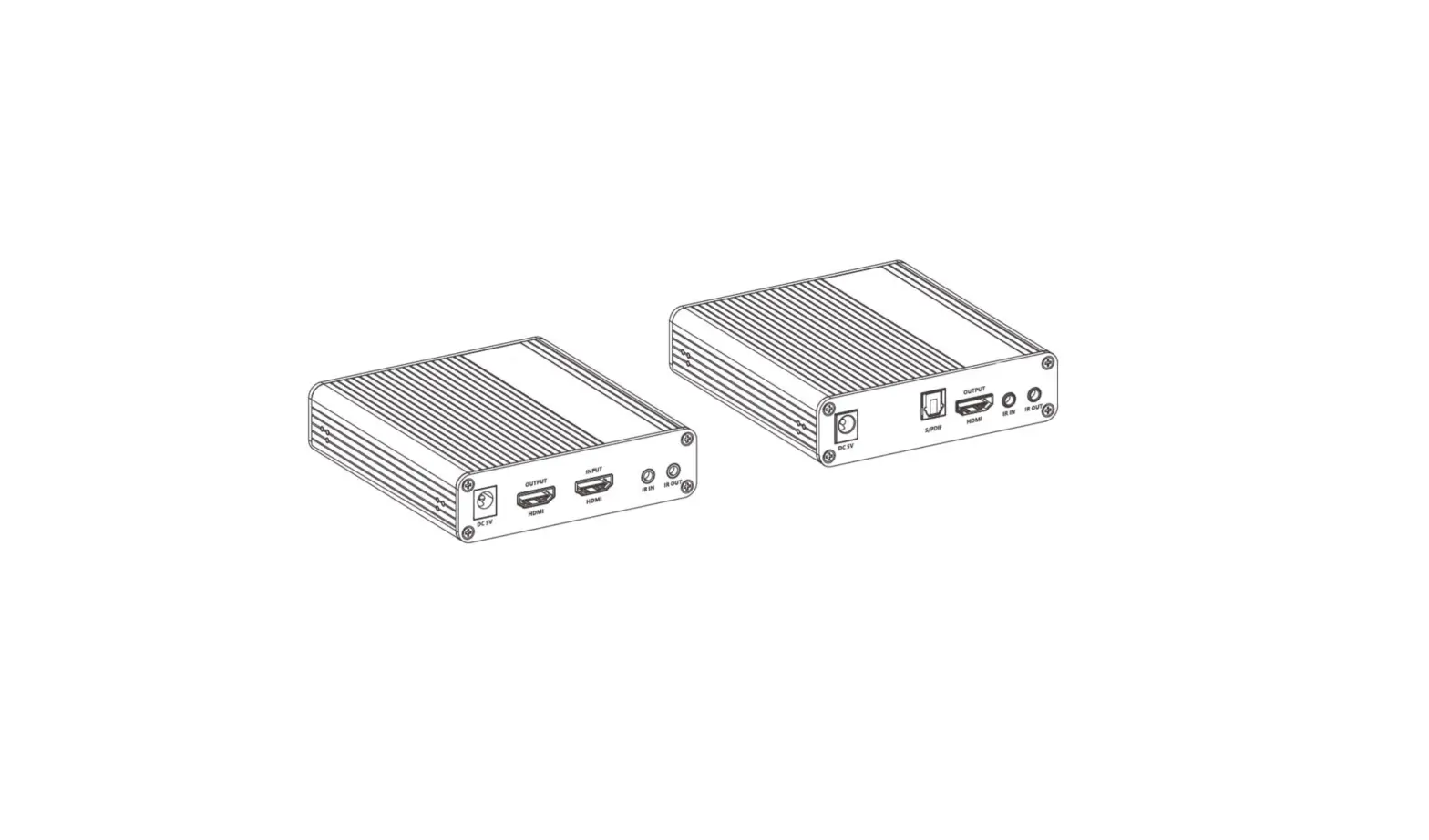 Gofanco G4-0108a 18g Hdmi 2.0 Cat Extender With Ir User Guide
