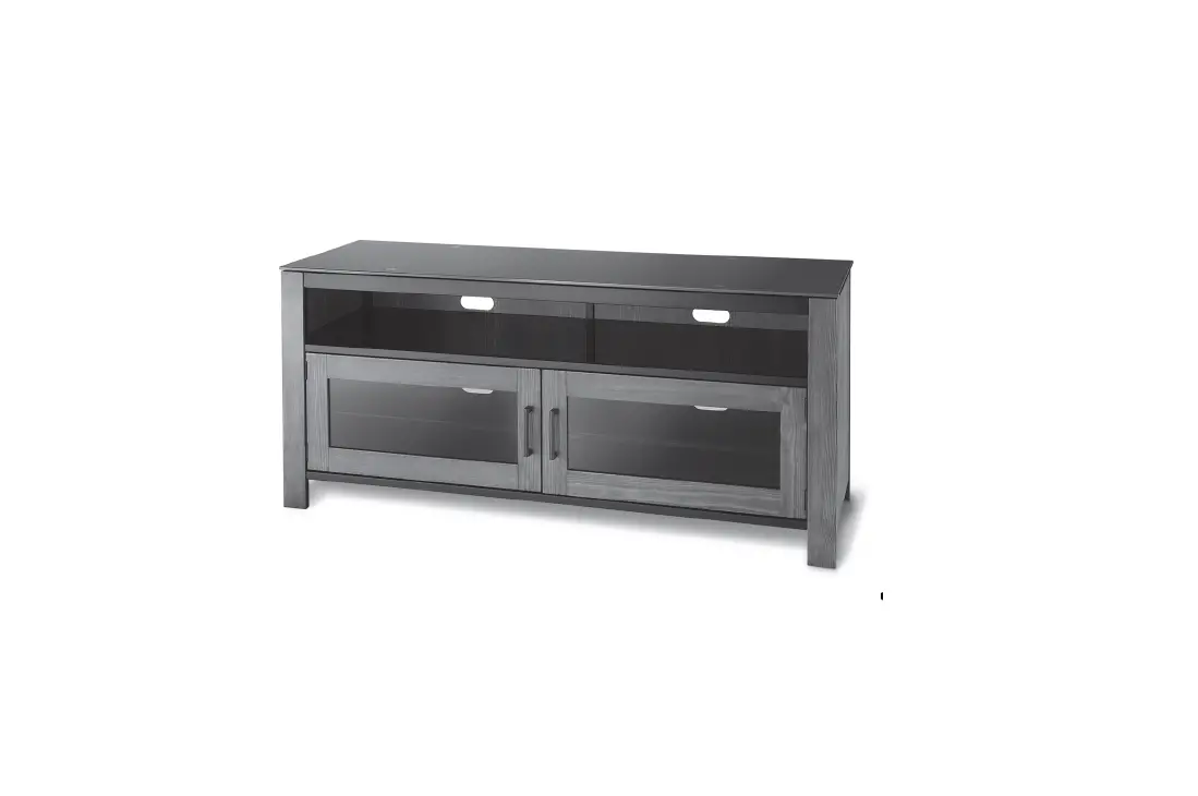 Insignia Metal, Glass, And Wood Finish Tv Stand User Guide