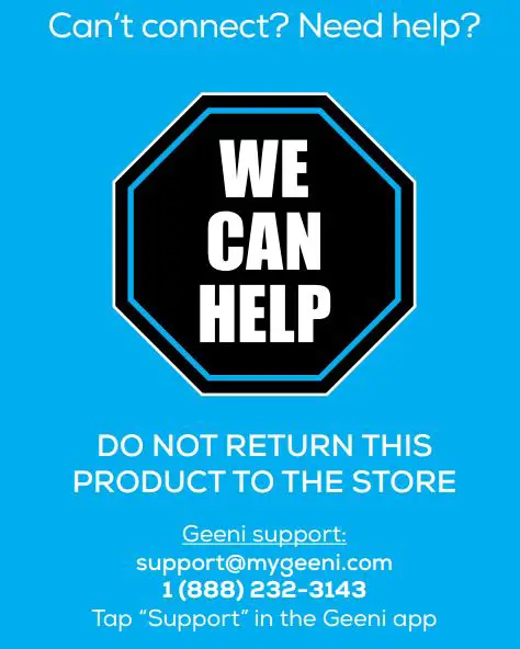 geeni 0844702089709 Smart Wi-Fi Dimmer Light Switch User Guide - Thank You Page