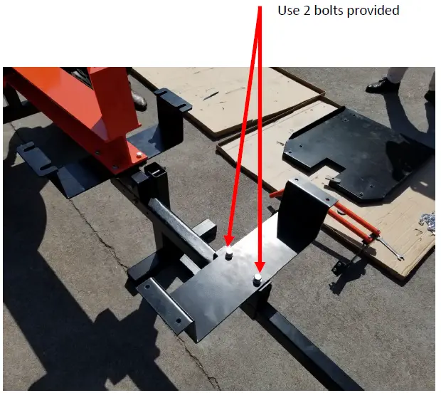 DK2 POWER 40 Ton Kinetic LOG Splitter OPS240 step 7