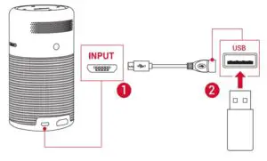 Connect to USB Storage Device
