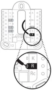 Honeywell RCHT8612WF T5+ Smart Thermostat Programmable Thermostat - 1 R-wire 2