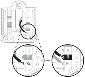 Honeywell RCHT8612WF T5+ Smart Thermostat Programmable Thermostat - 2 R-wires 2