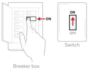 Honeywell RCHT8612WF T5+ Smart Thermostat Programmable Thermostat - power ON