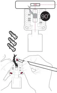Honeywell RCHT8612WF T5+ Smart Thermostat Programmable Thermostat - wall anchors
