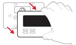 Honeywell RCHT8612WF T5+ Smart Thermostat Programmable Thermostat - wall plate