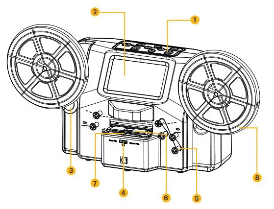 KODAK B0982P62PW REELZ Film Digitizer For 8mm & Super 8mm Film - PRODUCT OVERVIEW