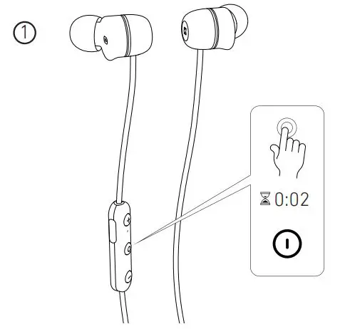 aVIBE Wireless Bluetooth earphones - BLUETOOTH® PAIRING