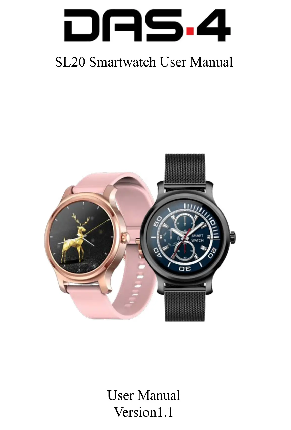 DAS-4 SL20 Smartwatch User Manual