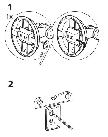 IKEA 103.085.89 BALUNGEN Double Hook fig2