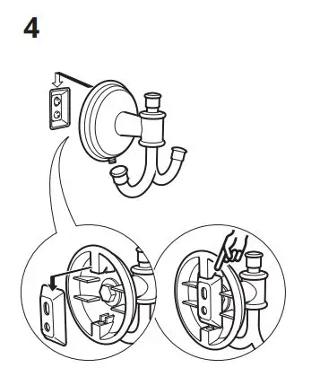 IKEA 103.085.89 BALUNGEN Double Hook fig4