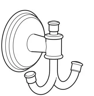 IKEA 103.085.89 BALUNGEN Double Hook