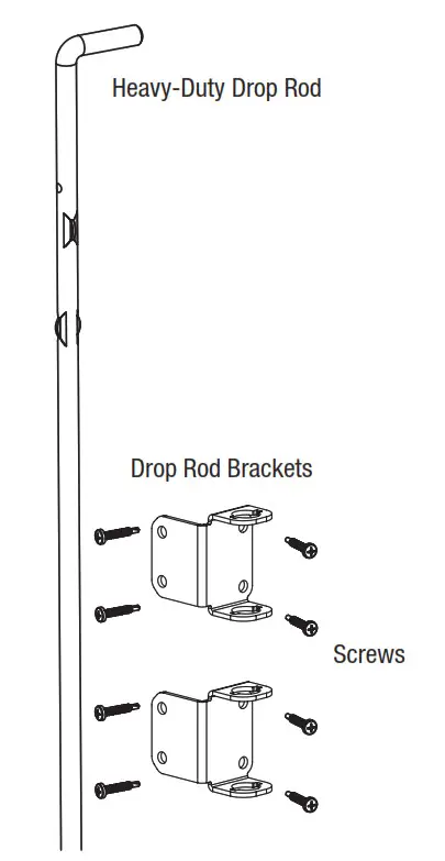 Barrette HEAVY-DUTY DROP ROD
