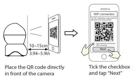 FOSCAM R3 Indoor 2K IP Security Camera - botton 1