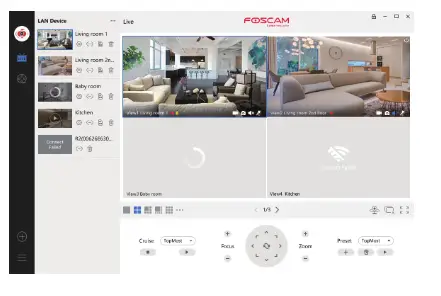 FOSCAM R3 Indoor 2K IP Security Camera - sembly2