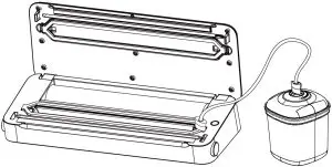 vacuum packaging jar