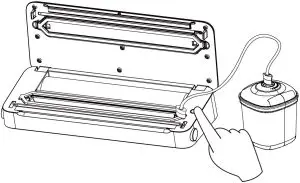 vacuum packaging jar
