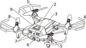 RC IM-43106066 - Quadcopter