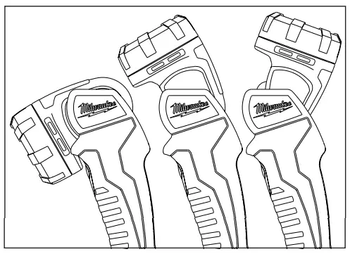 milwaukee M12 T LED Tourch without Battery and Charger-Pivot Head