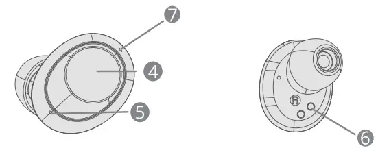 JOOM A10 True Wireless Stereo Earphones FIG 3