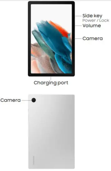 SAMSUNG SM X200NZAEXAR Galaxy Tab A8 Smart Tablet - Device