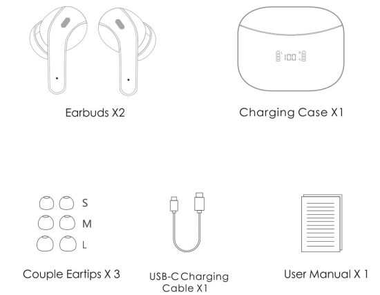 ZINGBIRD X15 True Wireless Earbuds - Wireless
