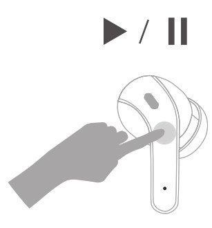 ZINGBIRD X15 True Wireless Earbuds - pause