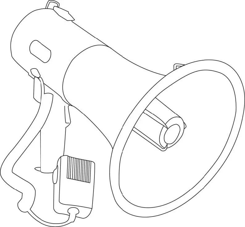 adastra MG220 Megaphone with Siren 30W image