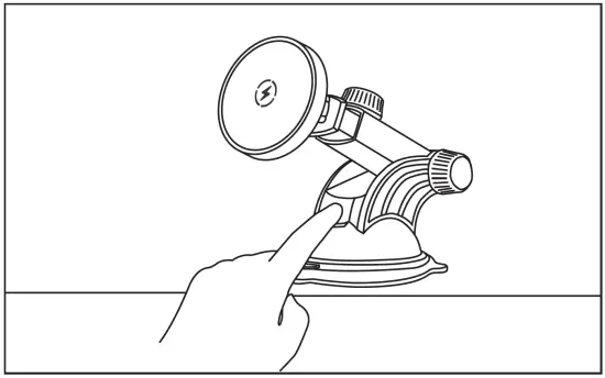 Shenzhen-Hengyehui-Technology-W11-Car-Wireless-Charger-Phone-Holder-Operation