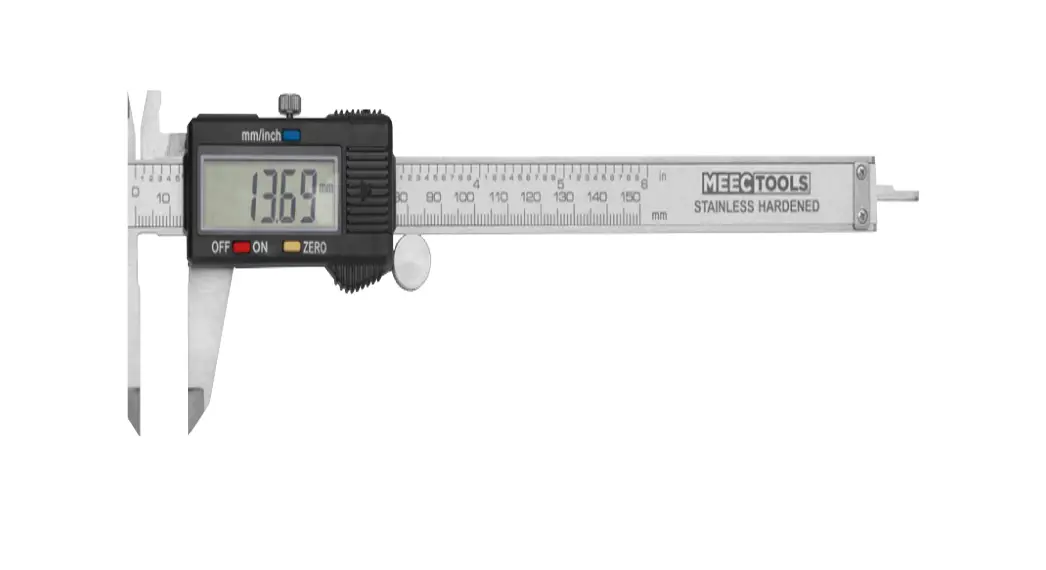 Meec Tools 012227 0-150mm Digital Vernier Callipers Instruction Manual