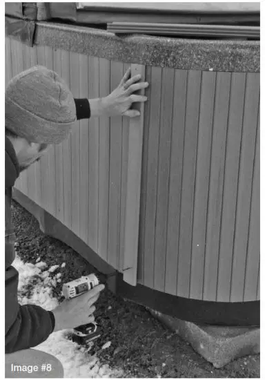 highwood Spa Panel Restoration Kit Installation - Positionh