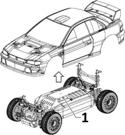 Carisma GT24 - Installation Step 1