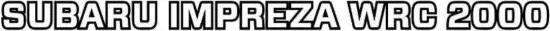 Subaru Impreza WRC 2000
