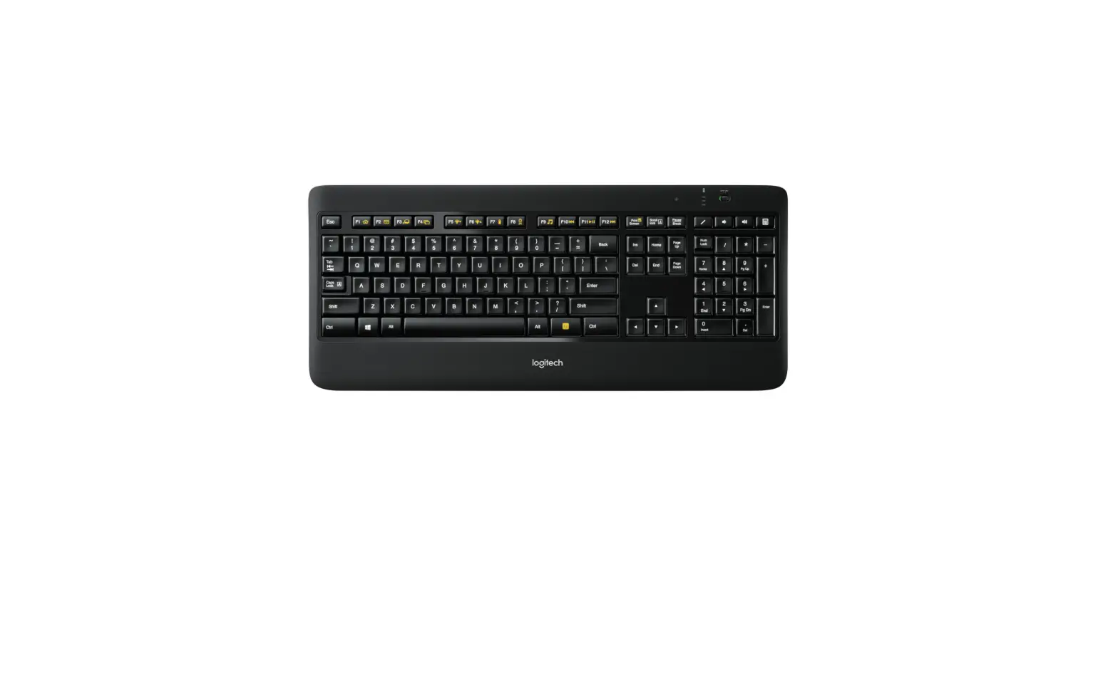 Logitech Yr0081 Wireless Keyboard Instruction Manual