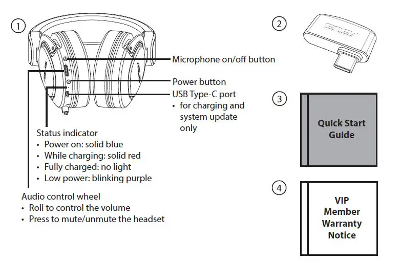 ASUS Tuf Gaming H3 Wireless Headset 1