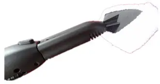 H Koenig nv6400 Floorcare Steam Cleaner - Ironing brush