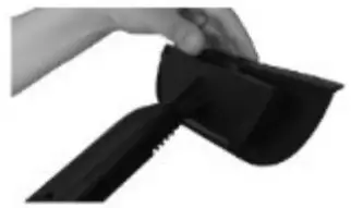 H Koenig nv6400 Floorcare Steam Cleaner - Window brush