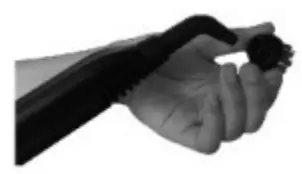 H Koenig nv6400 Floorcare Steam Cleaner - nylon round brush